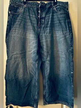 H&M Baggy Wide Loose Fit Jeans